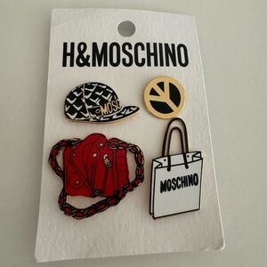 Moschino pins logo pins for clothing Moschino